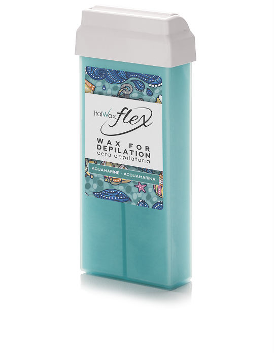 Віск для депиляції касетний "Aquamarine" FLEX ItalWax